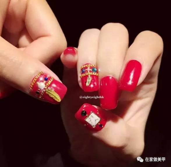 明星网红美甲款式图,明星网红美甲款式大盘点