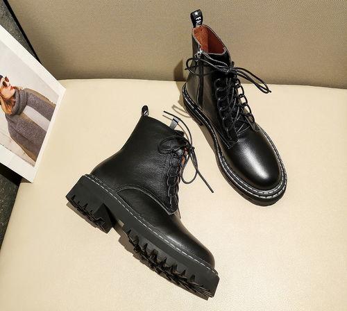 马丁靴女明星网红推荐,马丁靴，时尚潮流的必备单品