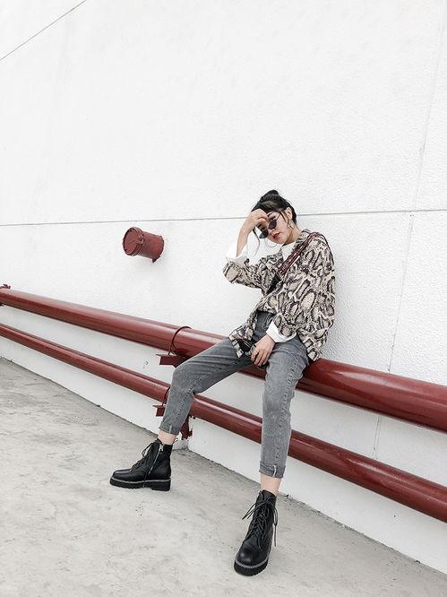 马丁靴女明星网红推荐,马丁靴，时尚潮流的必备单品