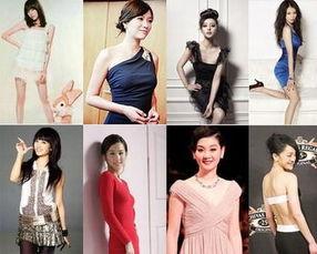 明星网红身高多少体重多少,明星网红身材比例大起底