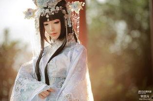 明星网红穿汉服吗图片,明星网红的复古时尚演绎